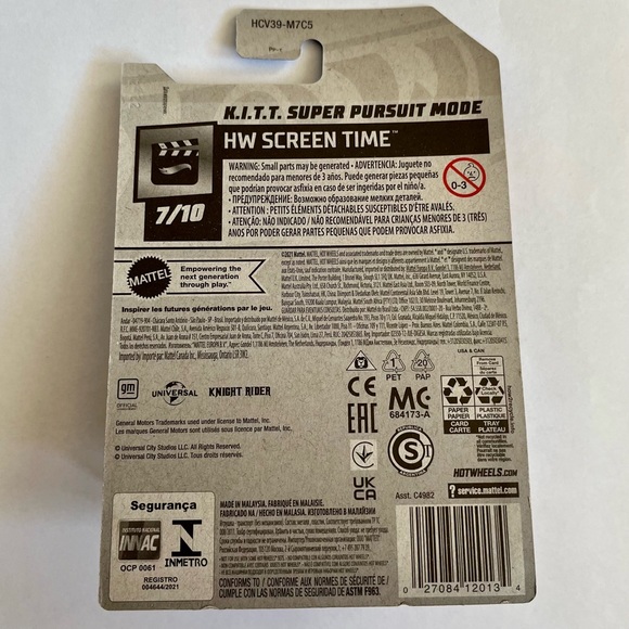 Hot Wheels Knight Rider K.I.T.T. Super Pursuit Mode - Picture 2 of 3